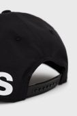 Кепка adidas колір чорний з принтом (2450214)