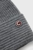 Шапка з домішкою вовни Colmar колір сірий з тонкого трикотажу