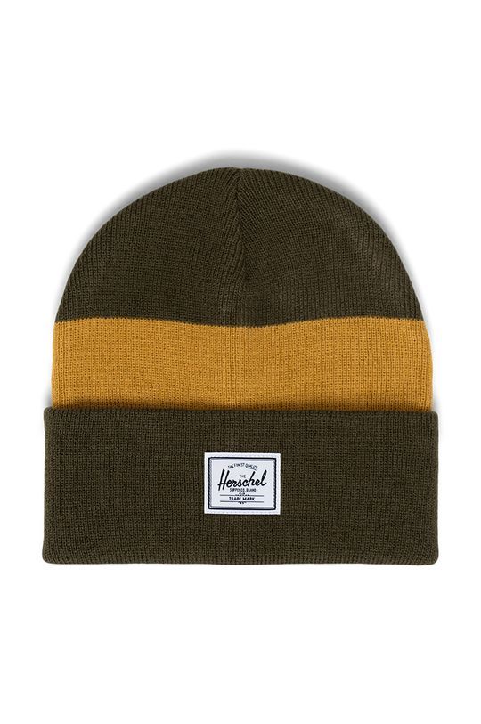 Шапка Herschel колір зелений (2558429)
