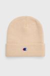 Шапка Champion колір бежевий з тонкого трикотажу 805448-LOXGM
