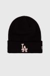 Шапка New Era колір чорний з товстого трикотажу (2811549)