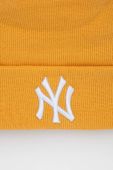 Шапка New Era колір жовтий з товстого трикотажу (2814933)