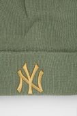 Шапка New Era колір зелений з товстого трикотажу (2811528)