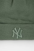 Шапка New Era колір зелений з товстого трикотажу (2811534)
