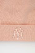 Шапка New Era колір рожевий з товстого трикотажу (2811536)