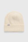 Вовняна шапка Houdini Zissou колір бежевий вовна