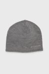 Шапка Houdini Desoli Thermal колір сірий з тонкого трикотажу вовна