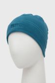 Шапка Jack Wolfskin колір бірюзовий з тонкого трикотажу (2574352)