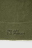 Шапка Jack Wolfskin колір зелений з тонкого трикотажу (2574351)