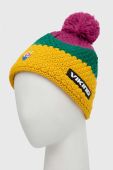 Шапка Viking Graceland колір жовтий з товстого трикотажу