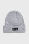 Шапка Karl Kani колір сірий (2661173)