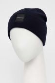 Вовняна шапка Peak Performance Switch колір синій вовна