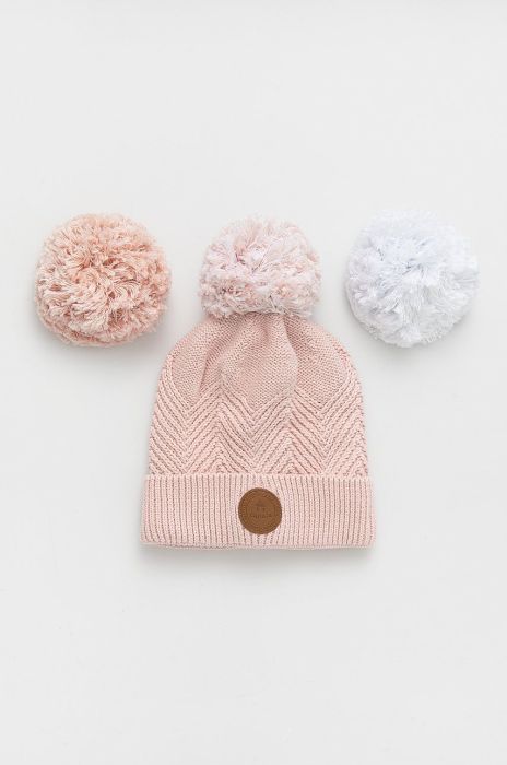 Шапка Cabaia колір рожевий (2923006)