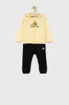 Дитячий спортивний костюм adidas колір жовтий