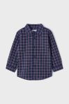 Дитяча бавовняна сорочка Mayoral колір синій (2500123)
