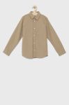 Дитяча сорочка Jack & Jones колір бежевий