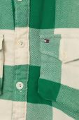 Дитяча бавовняна сорочка Tommy Hilfiger колір зелений (2724250)