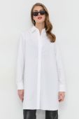Бавовняна сорочка Karl Lagerfeld жіноча колір білий relaxed класичний комір (2746568)