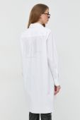 Бавовняна сорочка Karl Lagerfeld жіноча колір білий relaxed класичний комір (2746568)