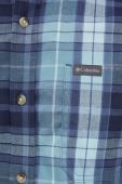 Сорочка Columbia чоловіча regular комір button-down колір блакитний
