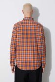 Сорочка Columbia чоловіча колір помаранчевий regular класичний комір 1617951-261