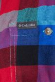Сорочка Columbia чоловіча колір червоний regular класичний комір 1617951-261