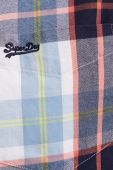 Бавовняна сорочка Superdry чоловіча regular комір button-down колір блакитний (2441970)