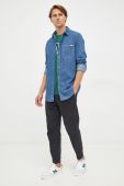Джинсова сорочка Pepe Jeans чоловіча regular класичний комір колір блакитний