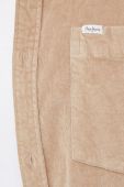 Вельветова сорочка Pepe Jeans чоловіча колір бежевий regular комір button-down