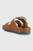 Дитячі шльопанці Birkenstock колір коричневий Narrow Width