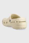 Шльопанці Crocs Classic жіночі колір бежевий 10001 10001.2Y2.D-BONE