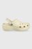 Шльопанці Crocs Classic Platform Clog жіночі колір бежевий на платформі 206750 206750.2Y2.D-BONE