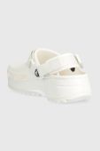 Шльопанці Crocs Classic Hiker Clog жіночі колір білий на платформі 206772 206772.143.D-WHT.WHT