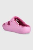 Тапочки Crocs Classic Cozzzy Sandal колір рожевий 207446