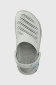 Шльопанці Crocs LiteRide 360 Marbled Clog жіночі колір сірий 207634