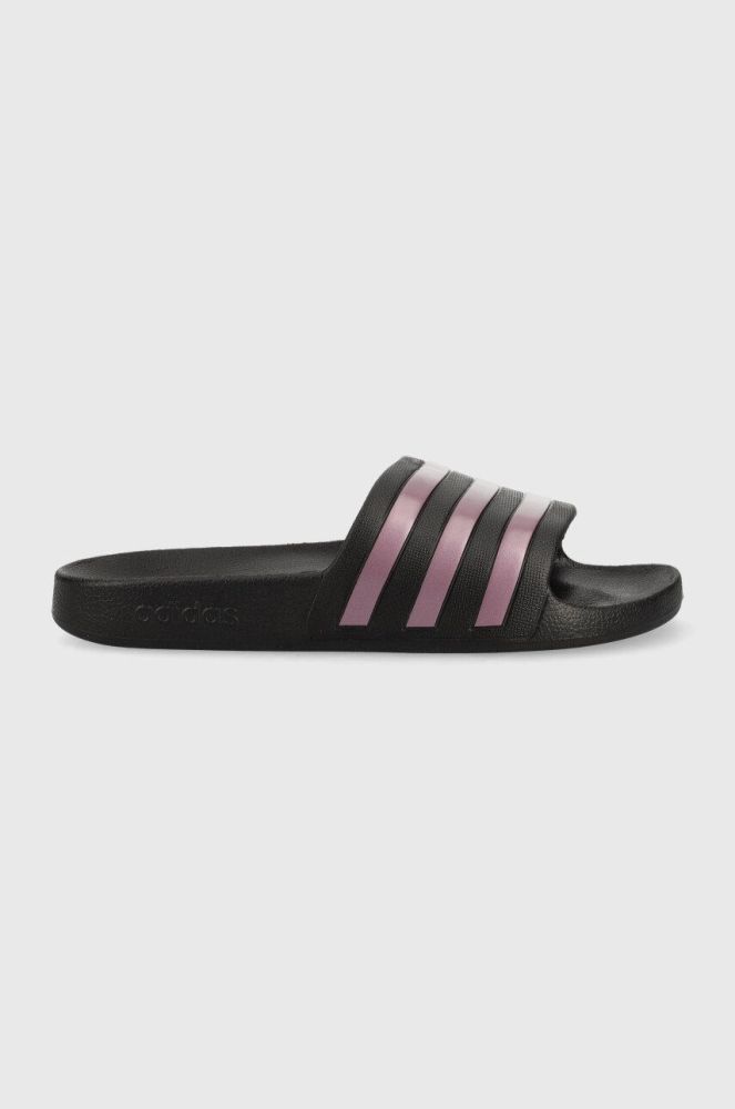 Шльопанці adidas жіночі колір чорний (2595249)