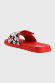 Шльопанці Melissa Brave + Mickey Mouse Ad жіночі колір червоний
