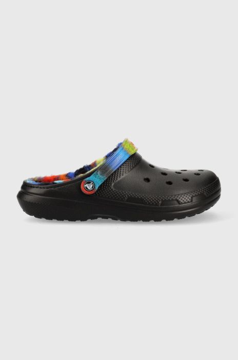 Тапочки Crocs Classic Lined Spray Dye Clog колір чорний 208045 208045.0C4.U-BLK.MLC