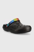 Тапочки Crocs Classic Lined Spray Dye Clog колір чорний 208045 208045.0C4.U-BLK.MLC