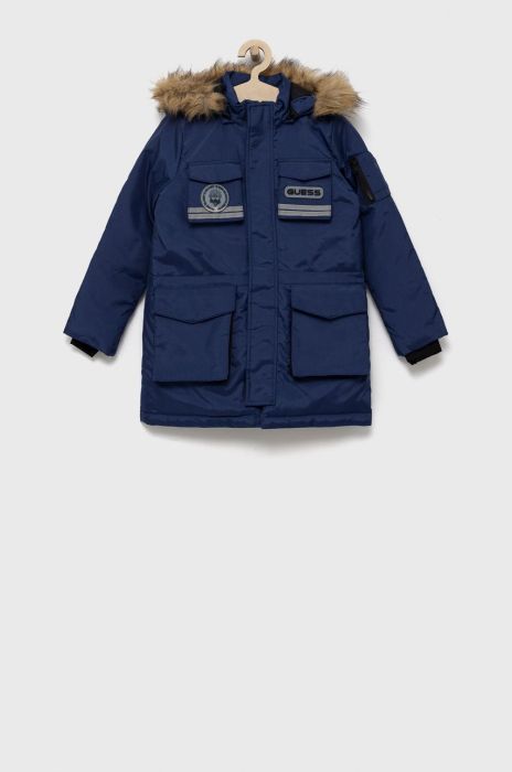 Дитяча куртка Guess колір синій (2616775)