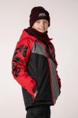 Дитяча гірськолижна куртка Lemon Explore колір червоний