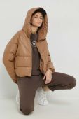 Куртка Only жіноча колір коричневий зимова (2861336)