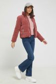 Куртка JDY жіноча колір рожевий зимова