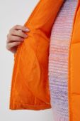 Куртка Vero Moda жіноча колір помаранчевий зимова oversize