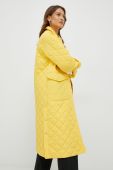 Куртка Tommy Hilfiger жіноча колір жовтий перехідна
