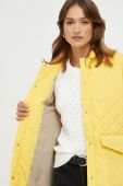 Куртка Tommy Hilfiger жіноча колір жовтий перехідна