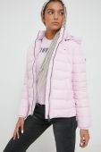 Куртка Tommy Jeans жіноча колір фіолетовий зимова