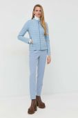 Куртка Guess жіноча перехідна колір блакитний (2835636)