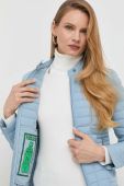 Куртка Guess жіноча перехідна колір блакитний (2835636)