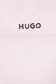 Куртка HUGO жіноча колір рожевий зимова (3480325)